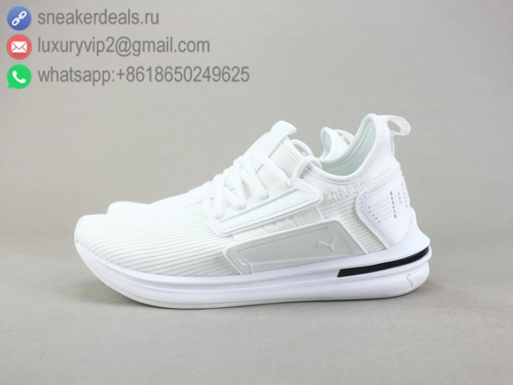 Puma IGNITE Limitless SR NETFIT Men Trainer Running Shoes White Premium Size 40-44